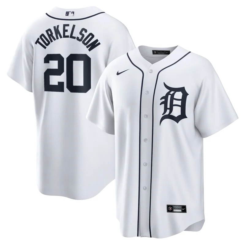 Detroit Tigers Spencer Torkelson White Home Jersey