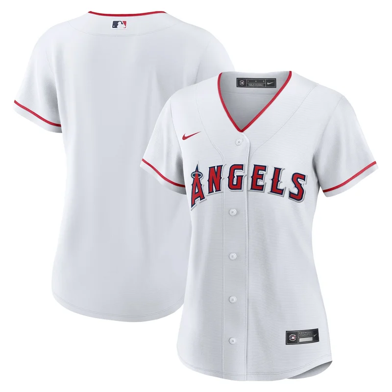Los Angeles Angels White Home Team Jersey