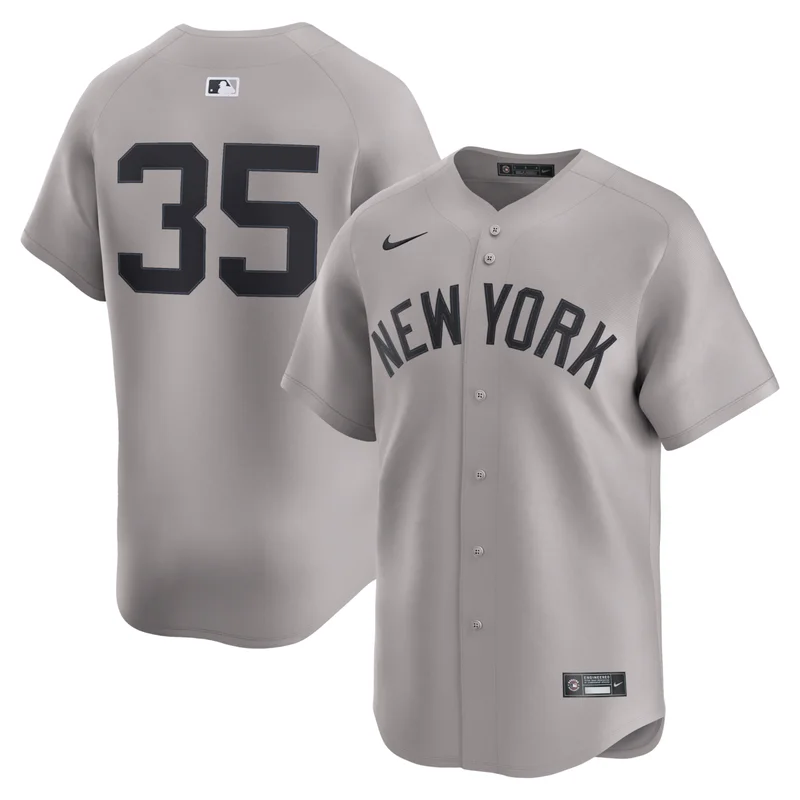 New York Yankees White Home Elite Pick-A-Player Retired Roster Jersey - Image 5