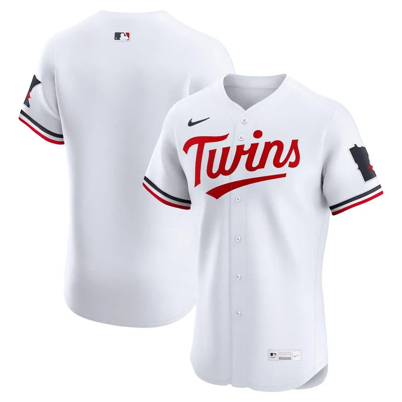 Minnesota Twins White Home Elite Jersey