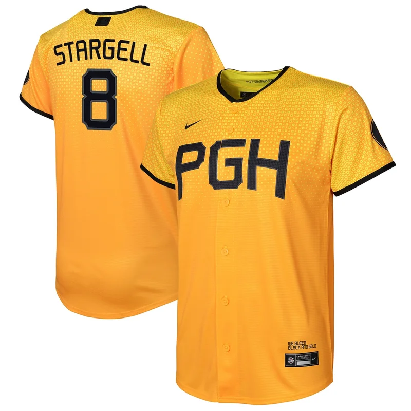 Pittsburgh Pirates Black Alternate 2 Jersey - Image 3