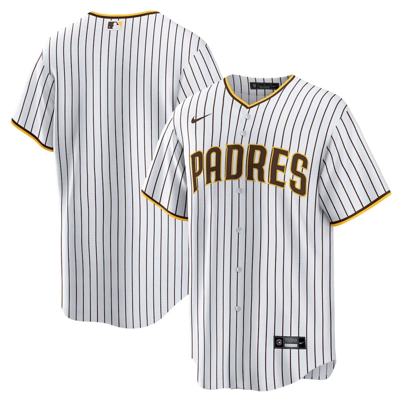 San Diego Padres White Home Team Jersey