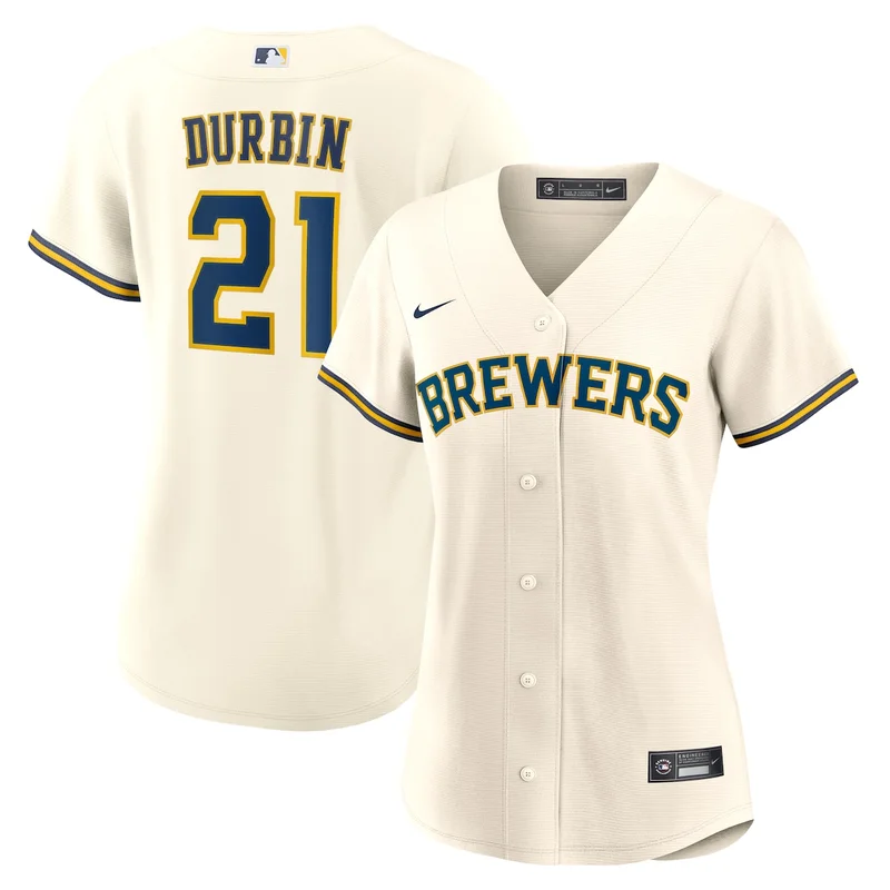 Milwaukee Brewers Christian Yelich White Home Jersey - Image 2