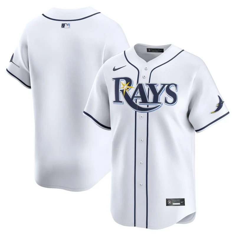 Tampa Bay Rays Junior Caminero White Home Limited Player Jersey - Image 3