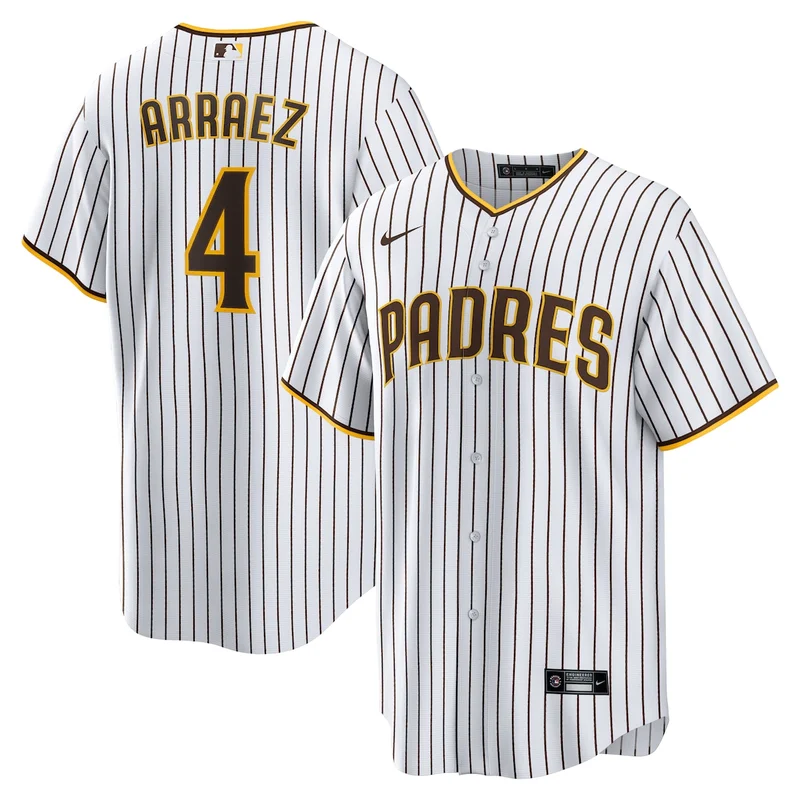 San Diego Padres White Home Team Jersey - Image 4