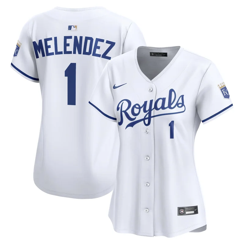 Kansas City Royals MJ Melendez White Home Limited Player Jersey - Image 4