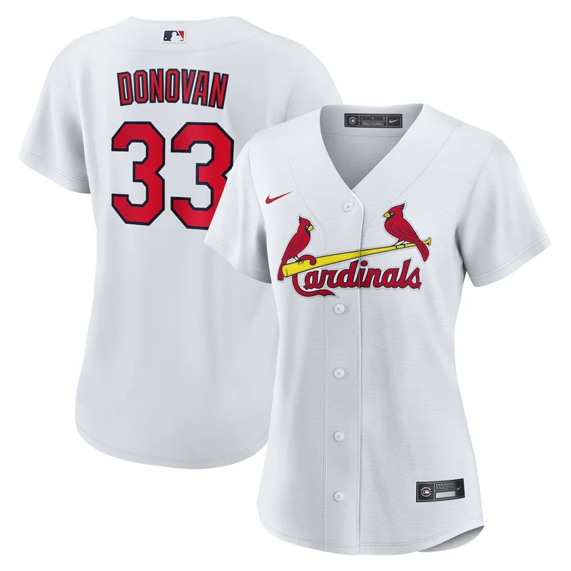 St Louis Cardinals Brendan Donovan White Home Jersey