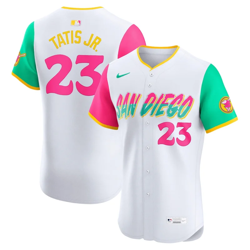 San Diego Padres White Home Team Jersey - Image 5