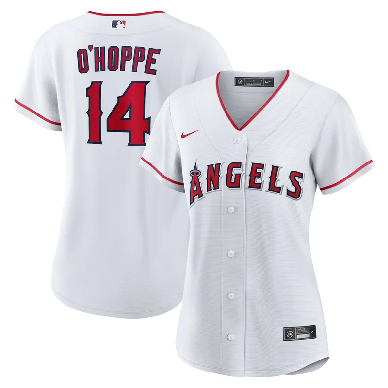 Los Angeles Angels Logan O'Hoppe White Home Jersey