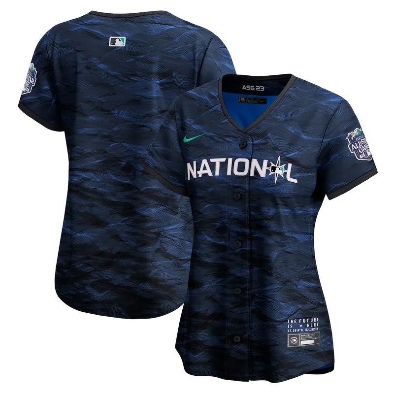 National League Jurickson Profar Navy 2024 MLB All-Star Game Limited Player Jersey - Image 5