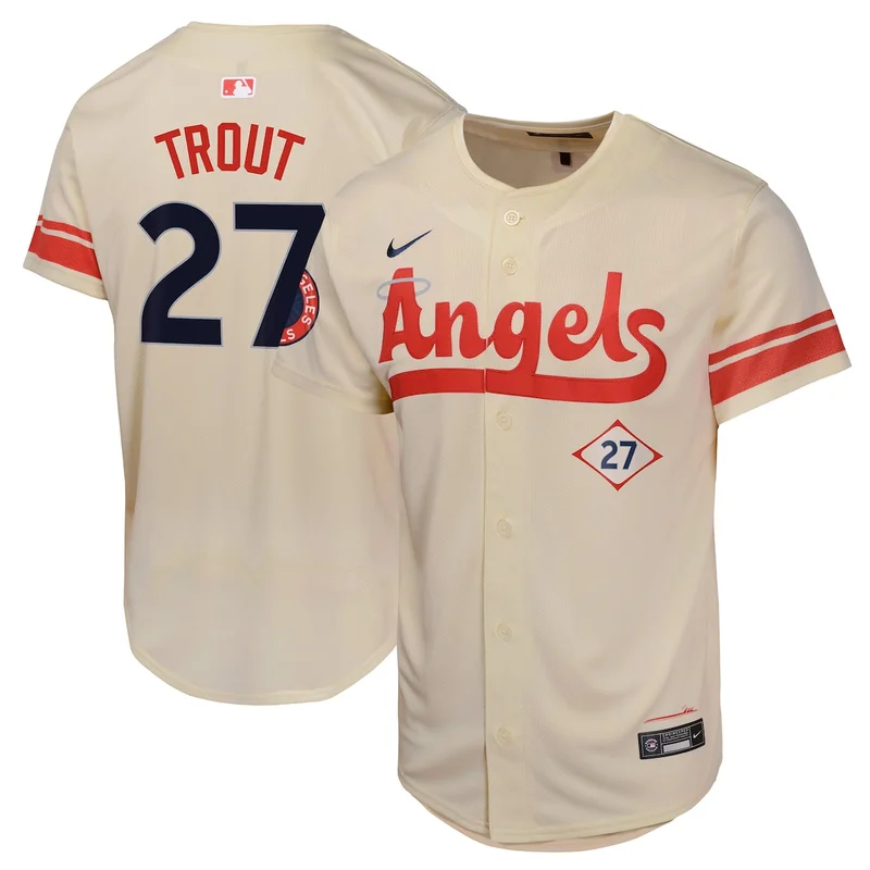 Los Angeles Angels Logan O'Hoppe White Home Jersey - Image 5