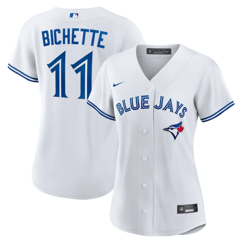 Toronto Blue Jays Ernie Clement White Home Jersey - Image 5