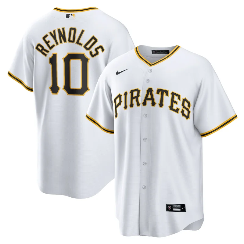 Pittsburgh Pirates Bryan Reynolds White Player Jersey