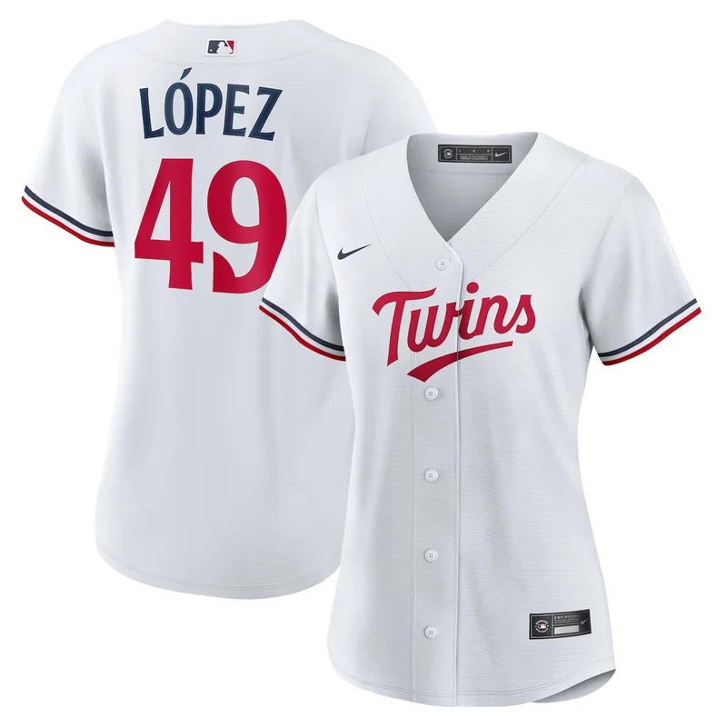 Minnesota Twins White #1 Mom Home Jersey - Image 3