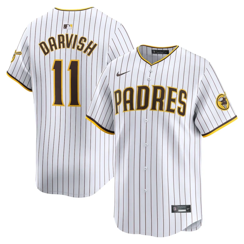San Diego Padres White Home Limited Custom Jersey - Image 2