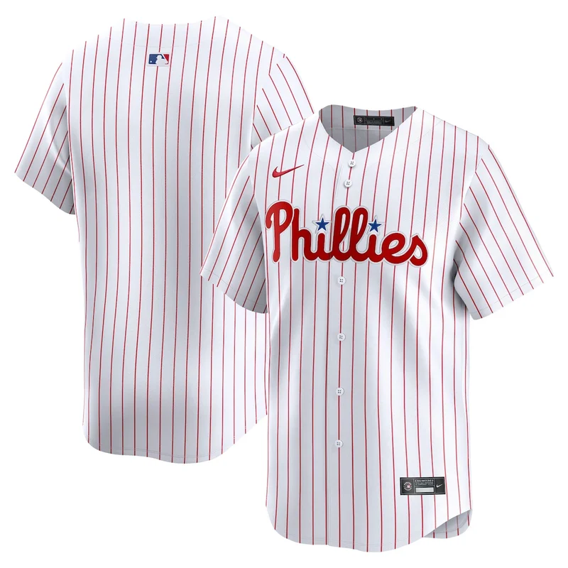 Philadelphia Phillies Kyle Schwarber White Player Jersey - Image 4