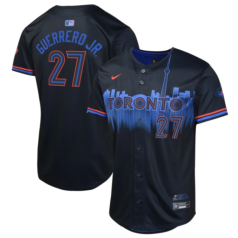 Toronto Blue Jays Bo Bichette Powder Blue Alternate Player Name Jersey - Image 5