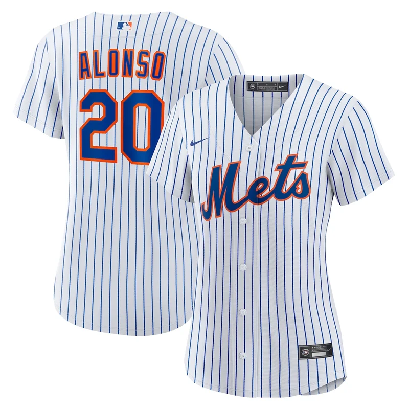 New York Mets Pete Alonso White Home Jersey