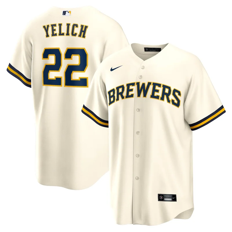 Milwaukee Brewers Jacob Misiorowski Navy Alternate Limited Jersey - Image 4