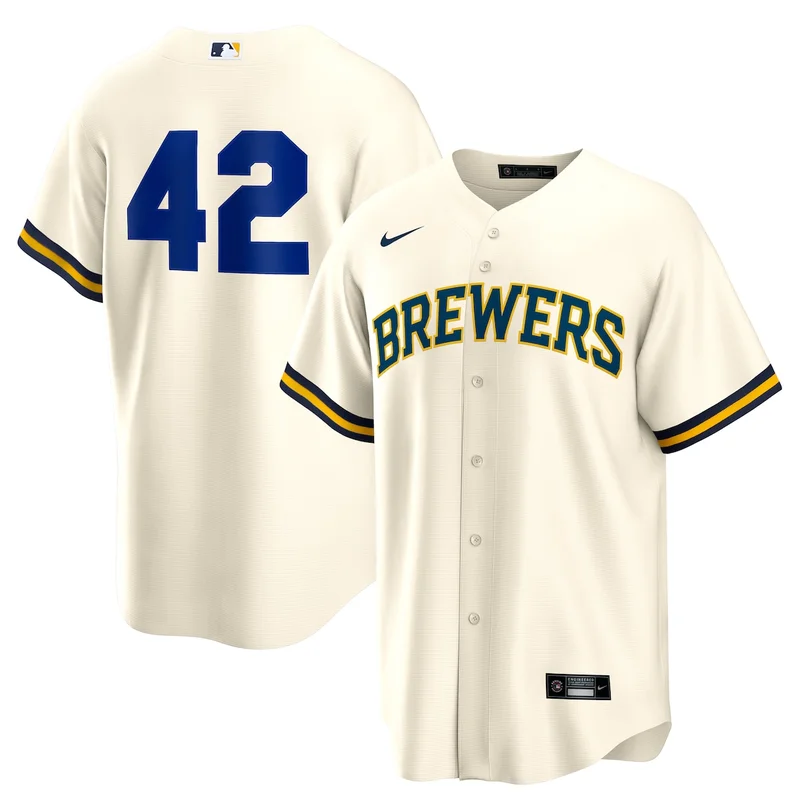 Milwaukee Brewers Jacob Misiorowski Navy Alternate Limited Jersey - Image 5
