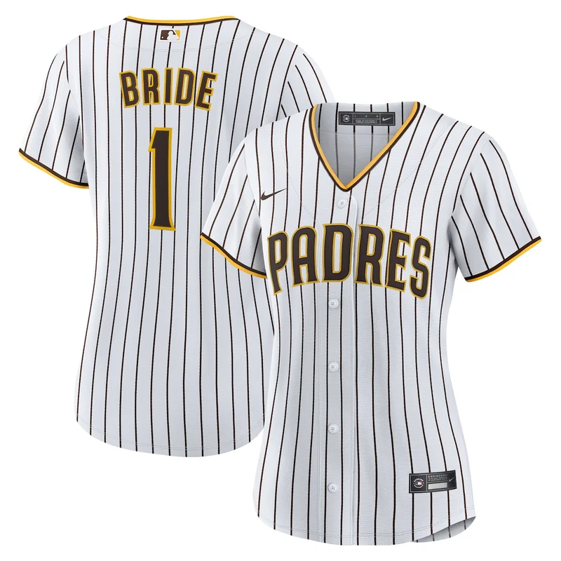 San Diego Padres Mason Miller White Home Limited Player Jersey - Image 3