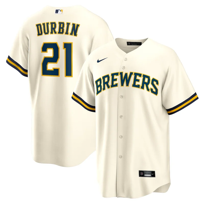 Milwaukee Brewers Jacob Misiorowski Navy Alternate Limited Jersey - Image 2