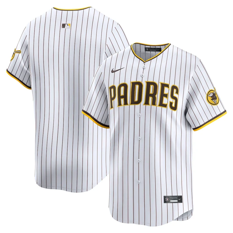 San Diego Padres White Home Limited Custom Jersey - Image 5