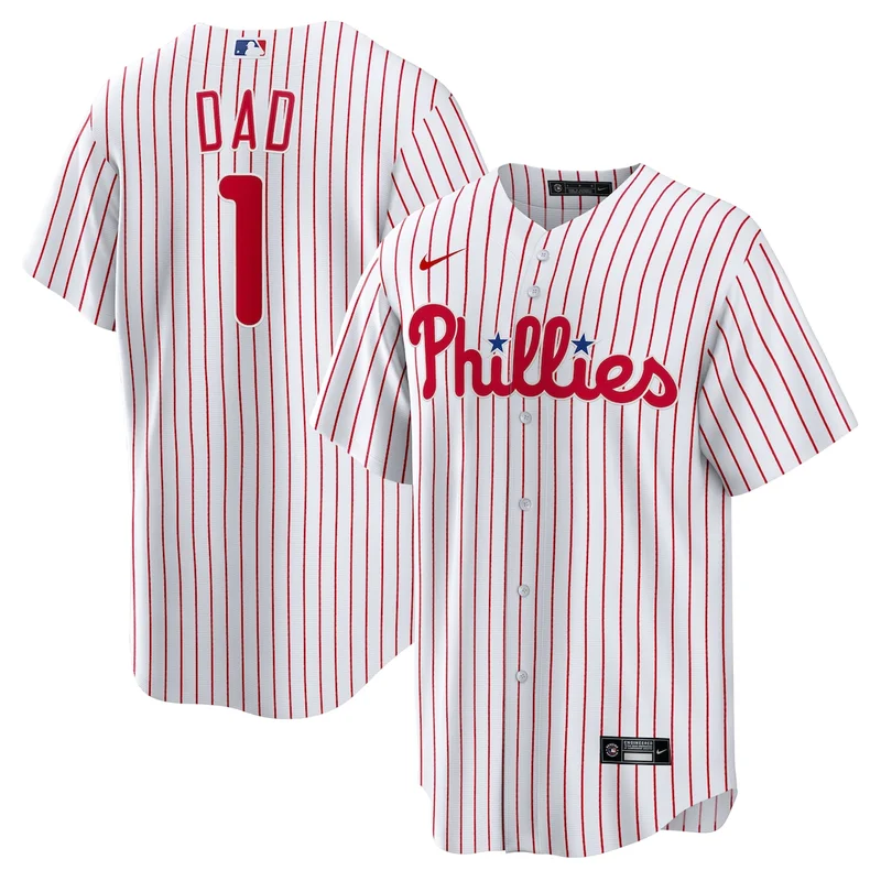 Philadelphia Phillies Kyle Schwarber White Player Jersey - Image 5