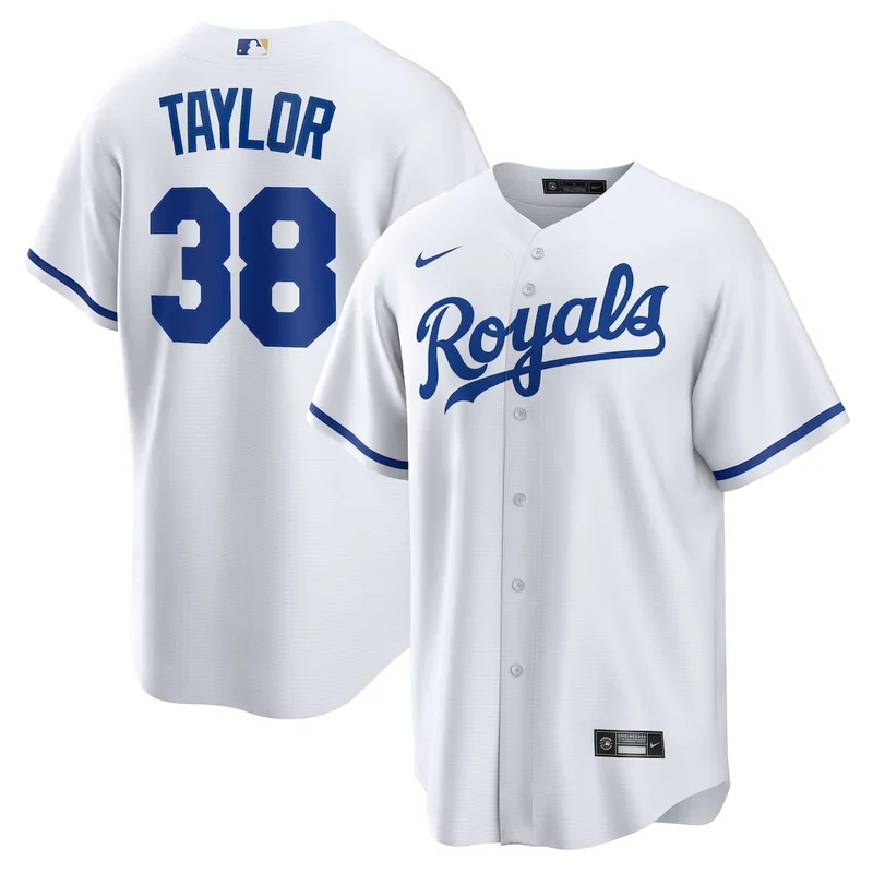 Kansas City Royals White Home Limited Jersey - Image 4