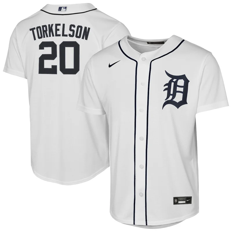Detroit Tigers Spencer Torkelson White Home Player Jersey