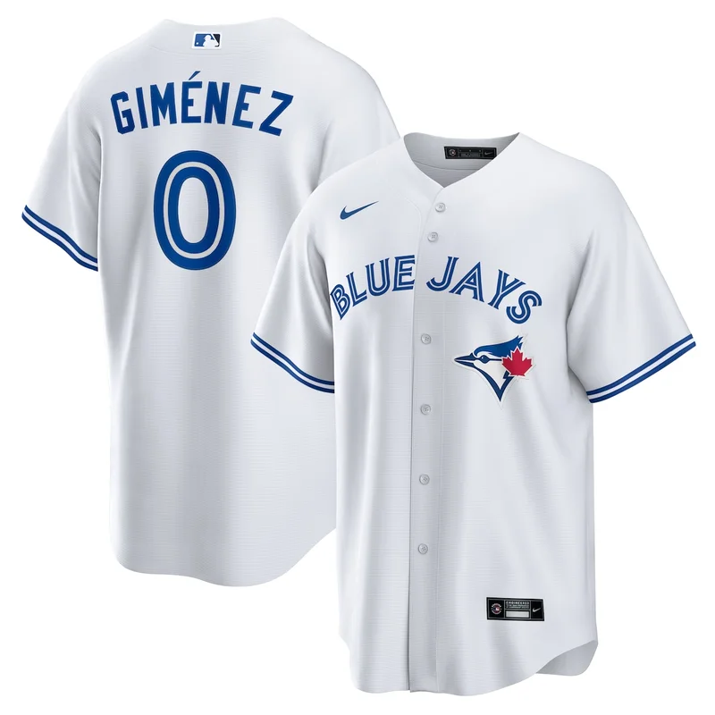 Toronto Blue Jays Yariel Rodriguez White Home Jersey - Image 5