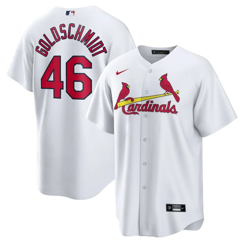 St Louis Cardinals Nolan Arenado Red 2024 City Connect Limited Player Jersey - Image 3