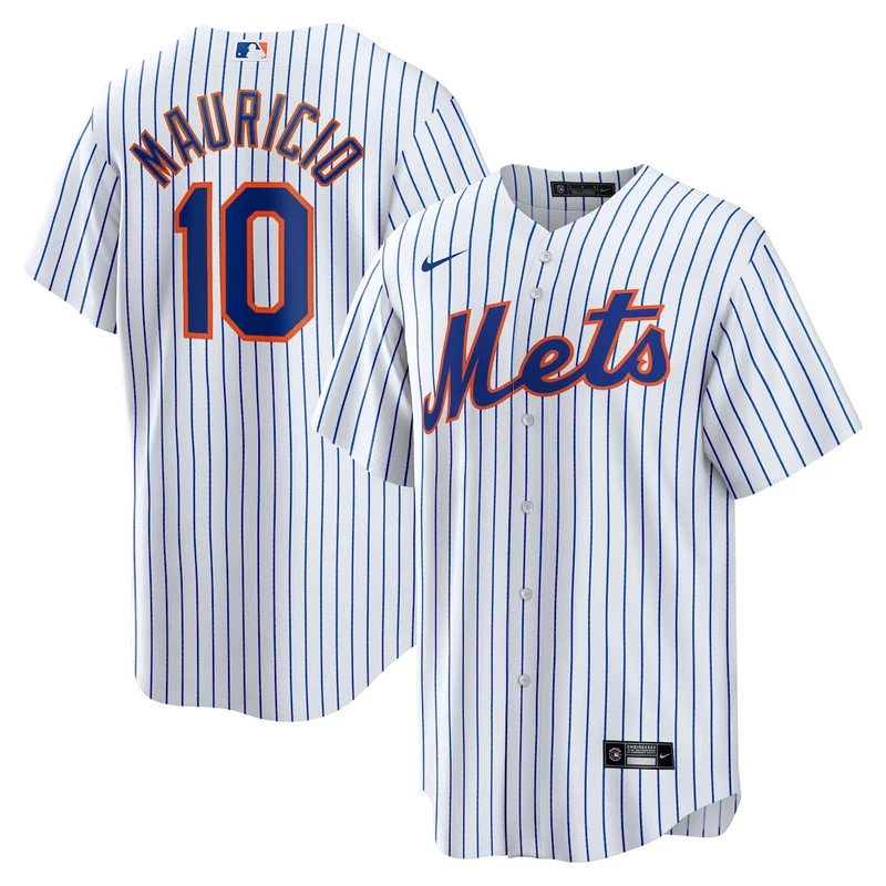 New York Mets Ronny Mauricio White Home Jersey