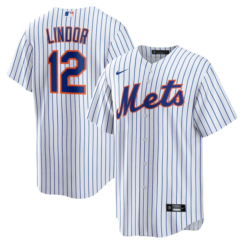 New York Mets Ronny Mauricio White Home Jersey - Image 2