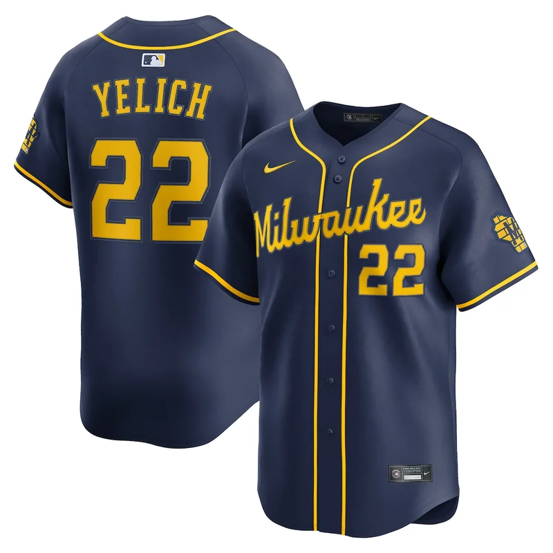 Milwaukee Brewers Sal Frelick Cream Home Limited Player Jersey - Image 2