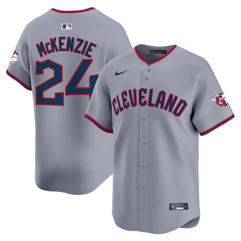 Cleveland Guardians #24 Mckenzie Gray Jersey 2025 Vapor Premier Limited All Stitched