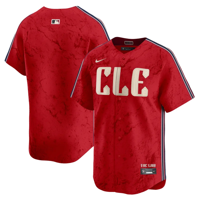 Cleveland Guardians Red Jersey 2024 City Connect Vapor Premier Limited All Stitched