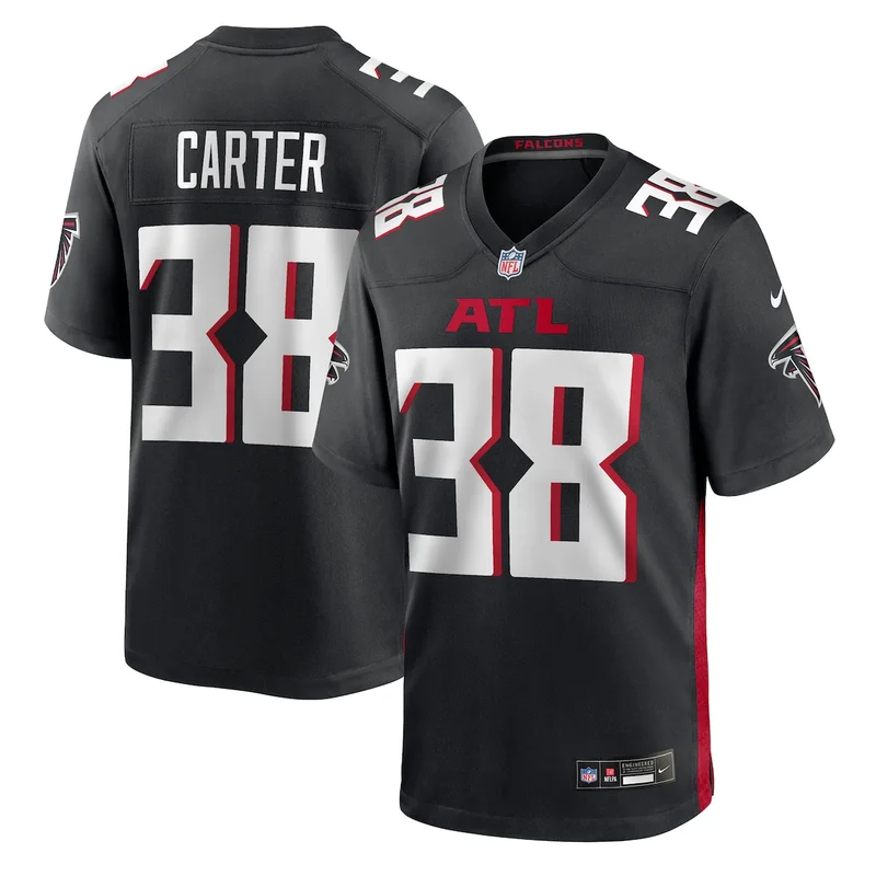 Atlanta Falcons Michael Vick Black Big & Tall 2002 Retired Player Jersey - Image 5