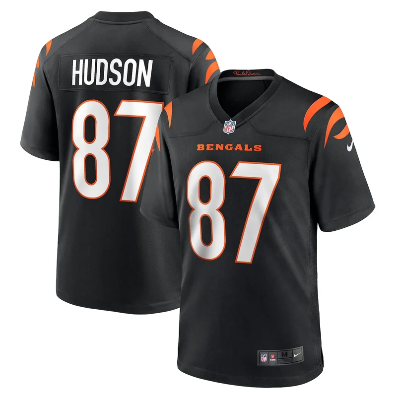 Cincinnati Bengals T. J. Houshmandzadeh Black Team Retired Player Game Jersey - Image 4