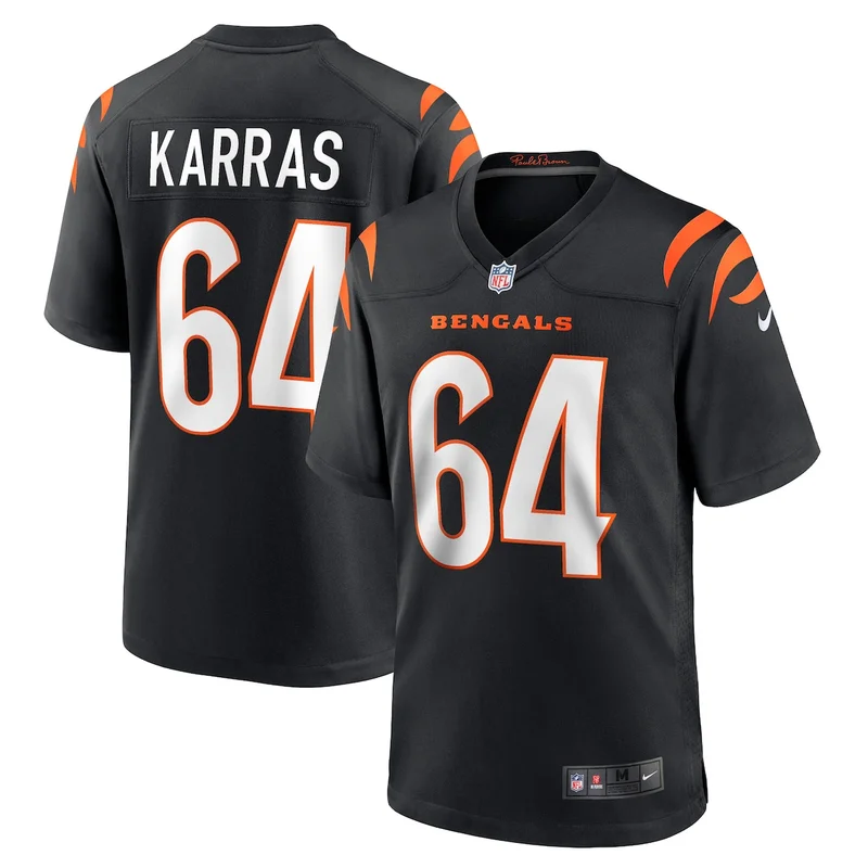 Cincinnati Bengals T. J. Houshmandzadeh Black Team Retired Player Game Jersey - Image 5
