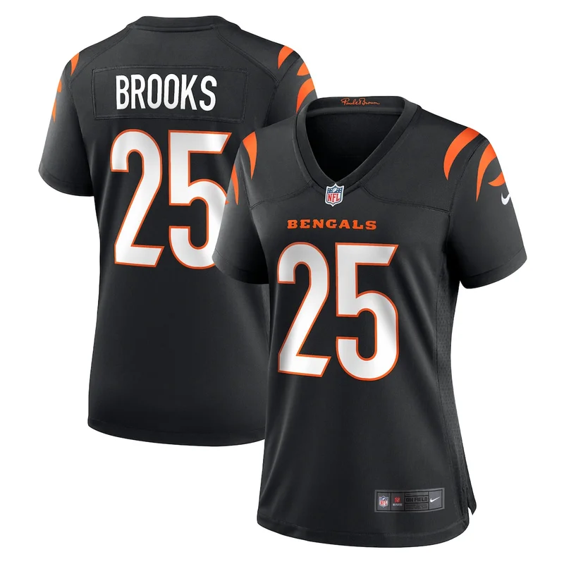Cincinnati Bengals T. J. Houshmandzadeh Black Team Retired Player Game Jersey - Image 3