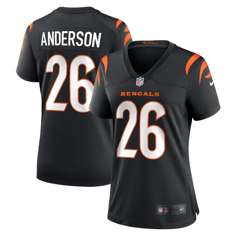 Cincinnati Bengals Trey Hendrickson Black Game Jersey - Image 4
