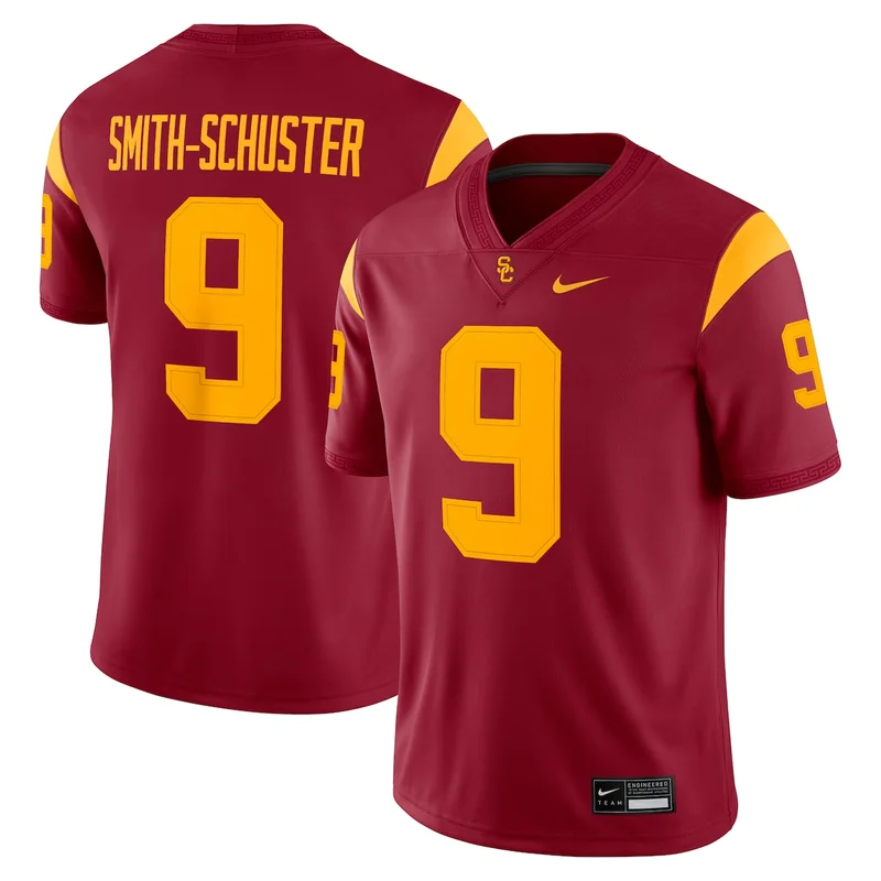 #80 Cardinal USC Trojans Lightweight Collegiate Football Jersey GameDay Greats - Image 4