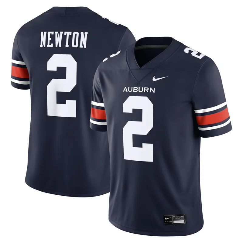 #1 Navy Auburn Tigers Untouchable Game Football Jersey - Image 3