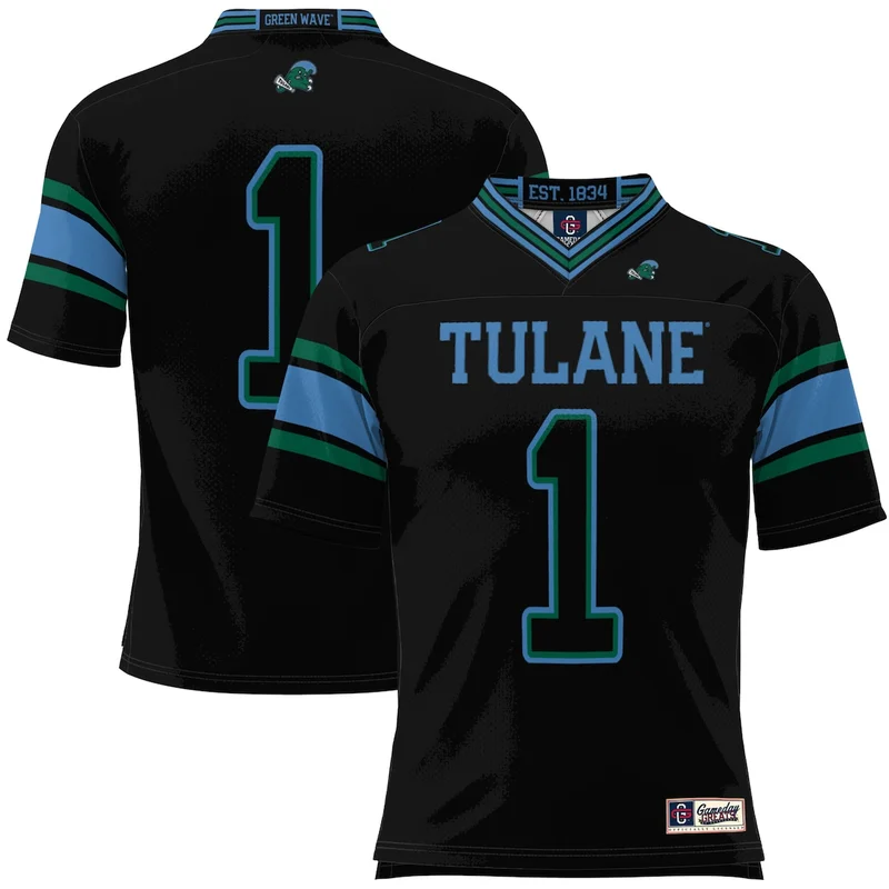 Infant #1 Green Tulane Green Wave Football Jersey GameDay Greats - Image 3