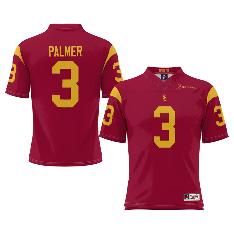 Carson Palmer Cardinal USC Trojans Heisman Football Jersey GameDay Greats 