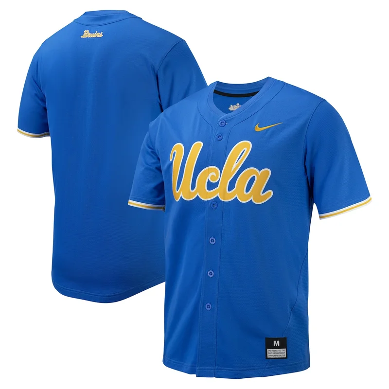 White UCLA Bruins Baseball Jersey - Image 3