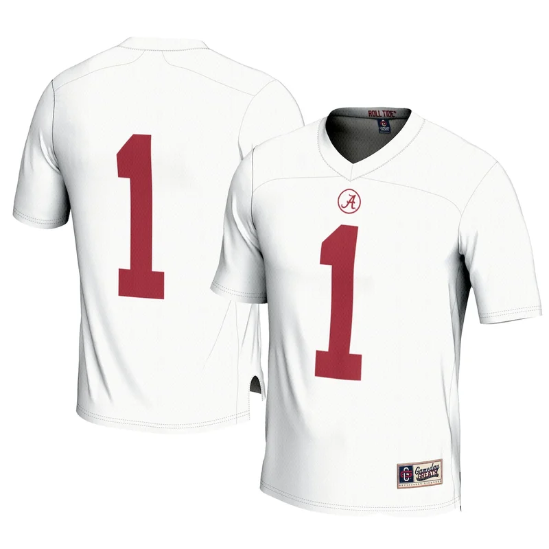 #1 Crimson Alabama Crimson Tide Football Jersey GameDay Greats - Image 2