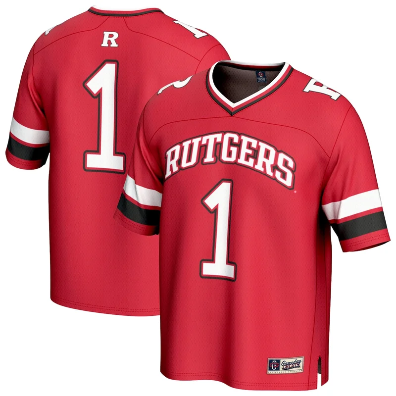Scarlet Rutgers Scarlet Knights Football Jersey GameDay Greats - Image 3