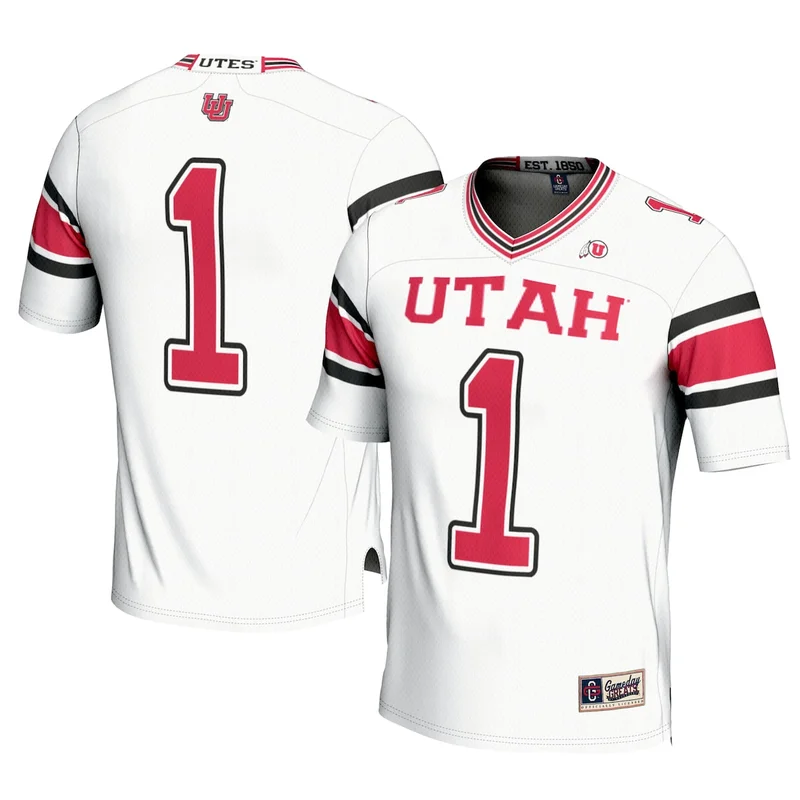 #1 Red Utah Utes Football Jersey GameDay Greats - Image 2
